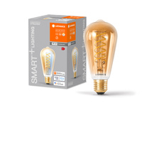 LED žárovka E27 8W = 50W 600lm CCT Stmívatelná SMART+ WiFi Filament Edison Ledvance