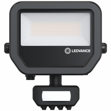 LED reflektor 17W 2400lm 4000K IP65 černý se senzorem pohybu LEDVANCE Floodlight
