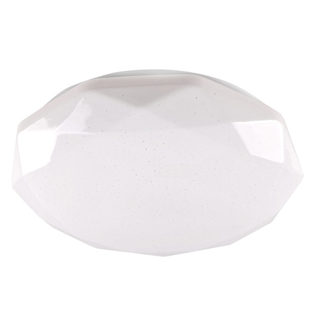 Plafond LED stropní svítidlo 48W 5300lm CCT 120° bílá IP44 Pilotní stmívatelné Galaxy Sanico Goldlux
