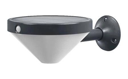 Solární zahradní nástěnná lampa 4.5W 3000K pohybový senzor Endura STYLE SOLÁRNÍ nástěnný senzor LEDVANCE