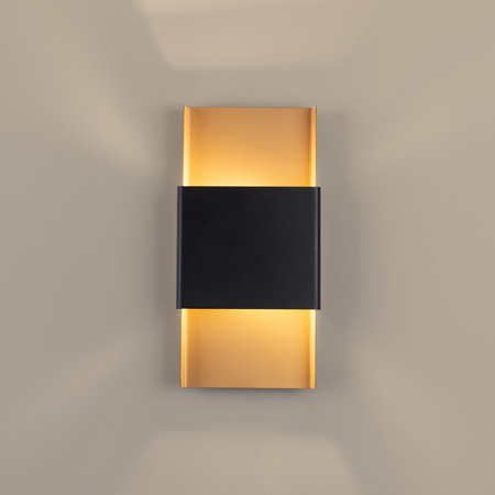 Nástěnné svítidlo DURLIN 2xG9 Gold Black Modern SOLLUX
