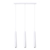 PRYSM 3L 3xG9 Bílá skandinávská závěsná lampa SOLLUX