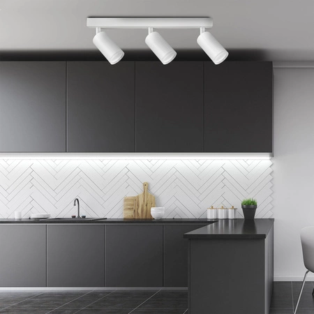 Nástěnné a stropní bodové svítidlo 3x GU10 White LONDON Sanico Goldlux