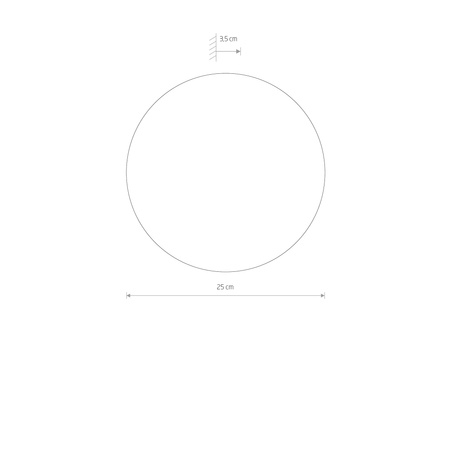 Nástěnné svítidlo LED 10W 130lm 3000K teplá hnědá Skandinávský RING TIMBER LED M 11290 Nowodvorski