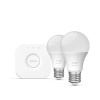 3x LED žárovka E27 A60 8W = 60W 806lm 2200-6500K CCT + RGB SMART Smart Bluetooth ZigBee White and Color Ambiance + Bridge Bridge Philips HUE Starter Kit