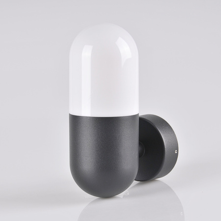 Venkovní nástěnné svítidlo HORTEN 1x E27 GOLDLUX (Polux) Black 314147