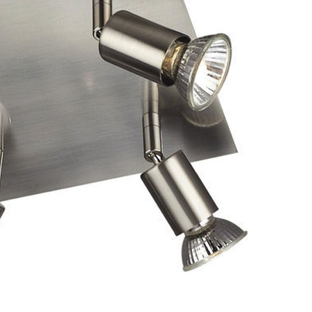 Stropní svítidlo CARREA 4x nástěnné svítidlo GU10 PHILIPS s pohyblivým reflektorem