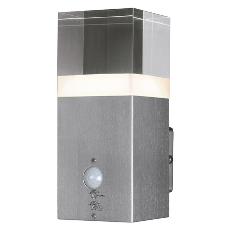 Nástěnné moderní fasádní svítidlo 5W 3000K MOVEMENT SENSOR Endura Style CRYSTAL LEDVANCE