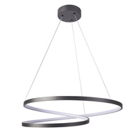 Stropní svítidlo LED 52W 4900lm 4000K neutrální černá ZEFIRA Sanico Goldlux