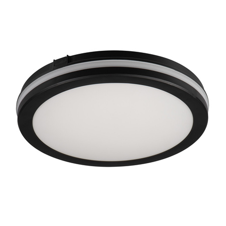 Plafond LED stropní nástěnný CCT IP65 20W Black Kanlux