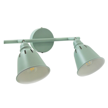 FIONA NÁSTĚNNÉ SVÍTIDLO. nástěnné svítidlo 2xE14 na strop MINT GOLDLUX (Polux)