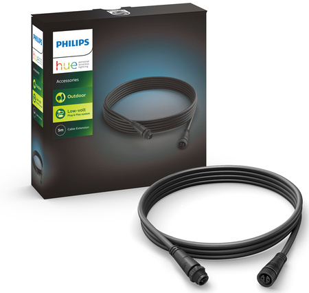 Prodlužovací kabel Philips HUE Outdoor pro CALLA, černý 5 m 17424/30/PN 8718696168721