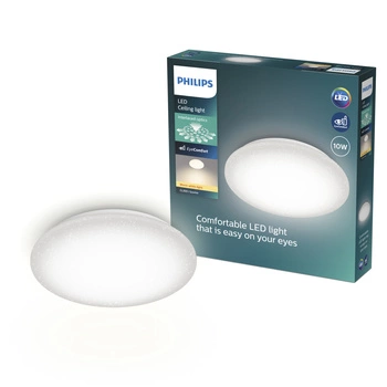 Stropní svítidlo LED Plafond 10W 1000lm 2700K teplá bílá Star Effect Moire CL200 Philips