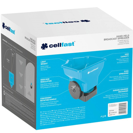 Ruční rozmetadlo travního osiva, hnojiva, CELLFAST