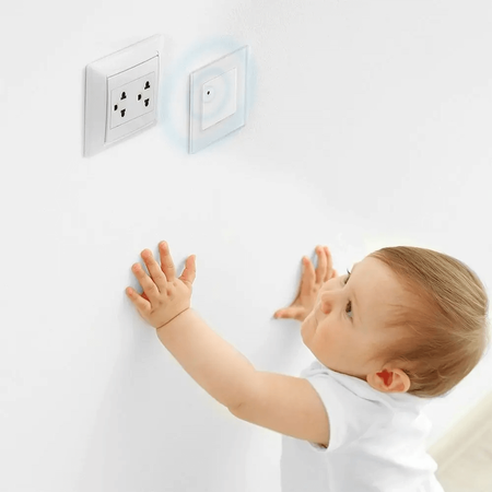 Mikrovlnný pohybový senzor 180° IP20 BÍLÁ Nástěnná nástěnná nastavitelná V-TAC