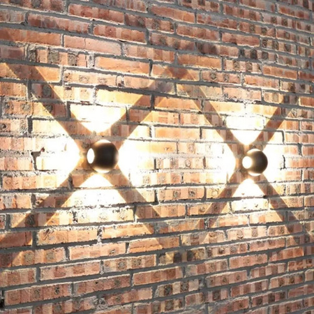 Zahradní lampa LED nástěnná lampa ARANEA 4x2W 4000K IP54