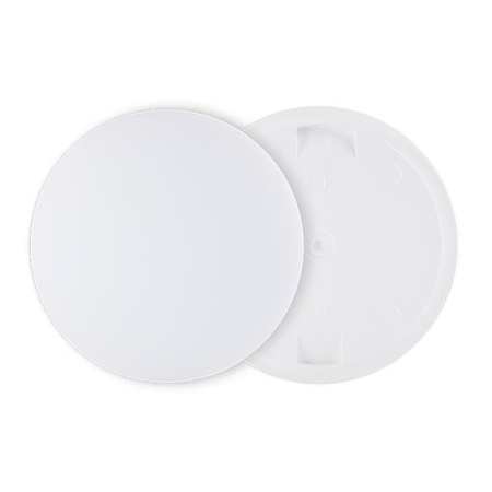 Stropní LED svítidlo do koupelny Povrchová montáž 18W 1880lm 4000K Neutrální se senzorem pohybu Kulatá bílá IP54 Minos Masterled