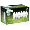 6x LED žárovka E14 Candle B35 10W = 75W 1100lm 6500K Cold 180° LUMILED