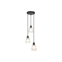 Stropní závěsné svítidlo 3 x E27 Black Classic Jarina Rabalux