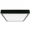 Stropní LED koupelnové panelové svítidlo 24W 2400lm 4000K IP44 30cm čtvercové černé