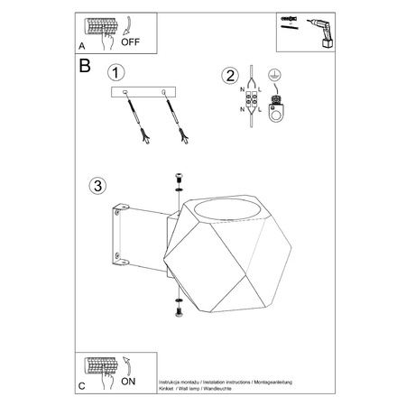 Nástěnné svítidlo LED WOODY G9 Přírodní dřevo SOLLUX
