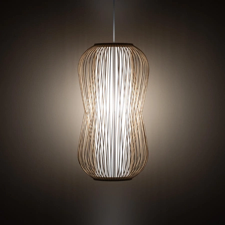 PUKET L 11162 Nowodvorski E27 Bílá skandinávská závěsná stropní lampa