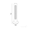 Sloupový ventilátor Tube Air Circulator Standing Fan White 45W