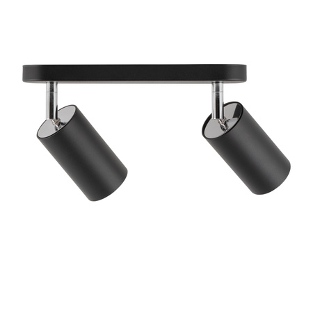 EYE Spot 6020 Nowodvorski nástěnná lampa černá 2xGU10 nástěnná lampa pohyblivá ocel + sklo moderní