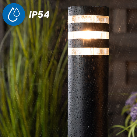 Venkovní zahradní lampa E27, LED sloupek 60cm RINGO LUMILED