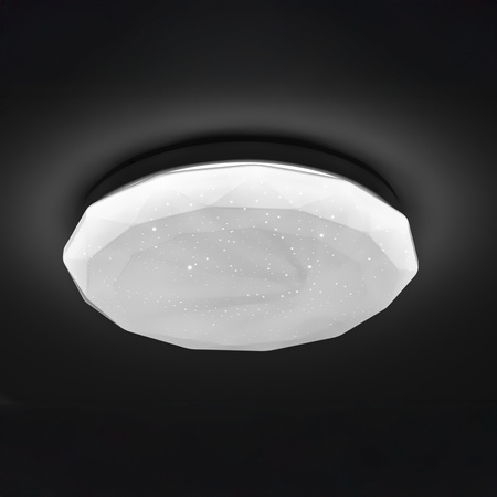 Plafond LED světlo pro povrchovou montáž GLORY2 24W IP44 Round 35cm LUMILED