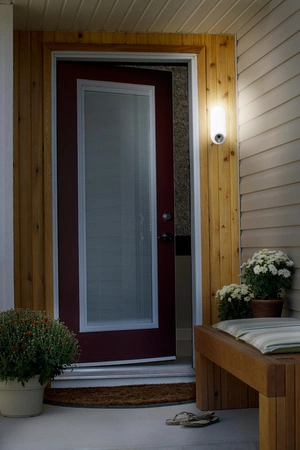 Zahradní lampa LED nástěnná lampa 15W 3000K Teplá bílá IP44 SMART+ WiFi s kamerou a senzory Stmívatelný cloud LEDVANCE