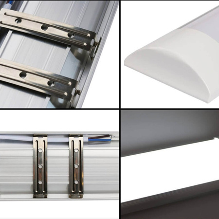 LED lineární garážové světlo 9W 3000K teplé 30cm