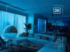 Vnitřní kabelová kamera IP 2K QHD 1440p CMOS Black Zigbee WiFi SMART Security Camera Secure Philips HUE