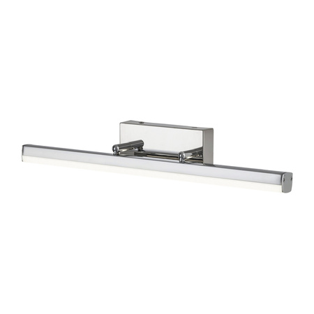 Nástěnné svítidlo LED do koupelny nad zrcadlo 18W 1700lm 4000K Chrome IP44 Moderní Silas 5727 Rabalux
