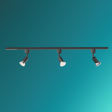 Sada závěsné lišty LED GU10 jednofázová černá EasyLink Tobia Philips