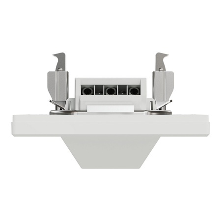 Kabelová vývodka. zapuštěná. bílá s rámem SCHNEIDER ASFORA