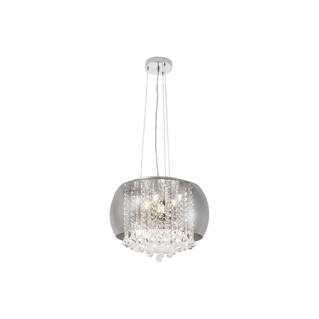 Stropní závěsné svítidlo 6 x G9 Chrome Classic Ninelle Rabalux