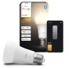 LED žárovka E27 A60 9,5W = 75W 1100lm 2700K teplá bílá SMART Smart Bluetooth ZigBee White Philips HUE