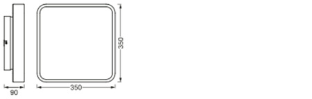 LED stropní svítidlo ORBIS DOWNLIGHT 28W 2800lm CCT RGB 35cm SMART+ WIFI LEDVANCE