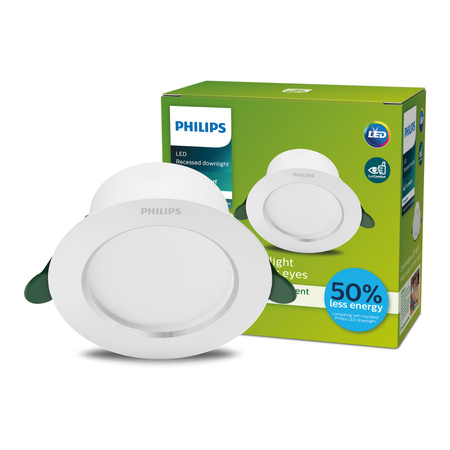Zapuštěná montáž LED pod omítku 2,2W 330lm 3000K White Diamond Philips
