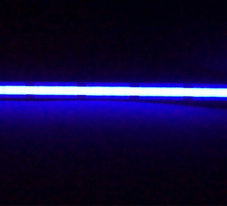 LED pásek 12V COB 45W 480LED 2835 Modrý 8mm 5m ECOLIGHT