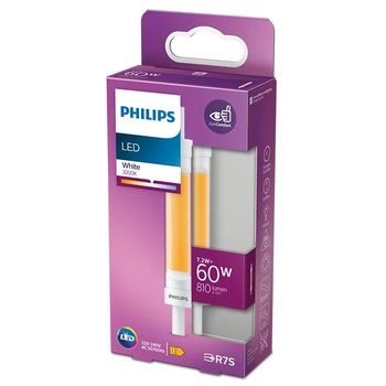 LED žárovka R7S 7.2W = 60W 810lm 3000K Teplá bílá PHILIPS