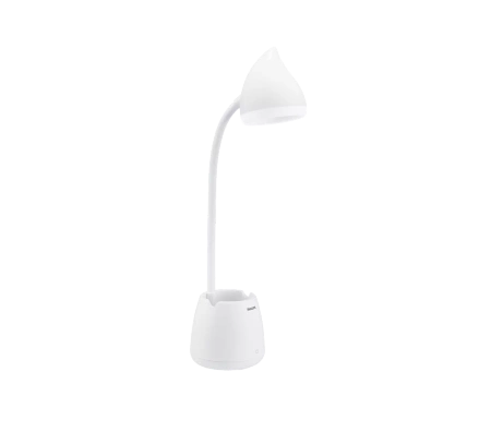 HAT LED stolní stolní lampa 4.5W CCT stmívatelná USB bílá PHILIPS