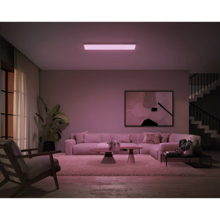 LED panel pro povrchovou montáž SURIMU 60W CCT RGB 120cm PHILIPS HUE Bluetooth Zigbee stropní svítidlo