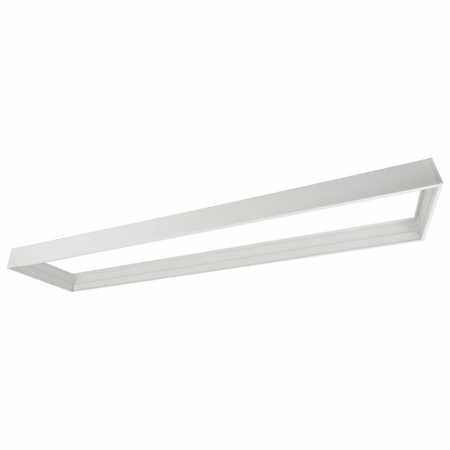 Rámeček pro LED panely 120x30 PVC 65mm Ecolight White pro povrchovou montáž