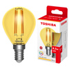 LED žárovka E14 G45 4,5W Warm Filament TOSHIBA