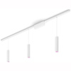 Perifo Lighting Rail Kit 1,5 m + 3x LED závěsné světlo 15,6 W CCT RGB Philips HUE Bluetooth White