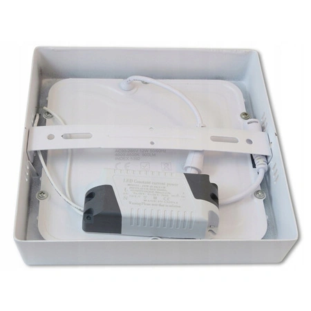 LED panelové stropní svítidlo 12W 960lm 4000K neutrální povrchová montáž čtvercová bílá Proma Masterled