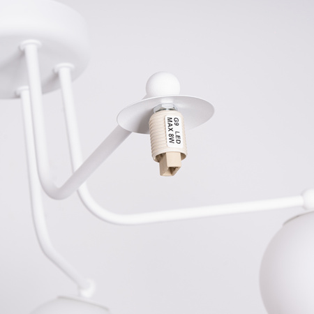 Lustr Stropní závěsné svítidlo 5x G9 White Astral French Sky SL.1660 Sollux