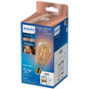 LED žárovka E27 ST64 7W = 50W Filament Amber SMART WiFi Philips WiZ